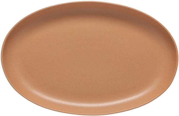 Pacifica Platte oval 40.8x26.3 H4.5cm terracotta