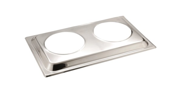 Bain-Marie Lochdeckel, ca. 54x33.5cm