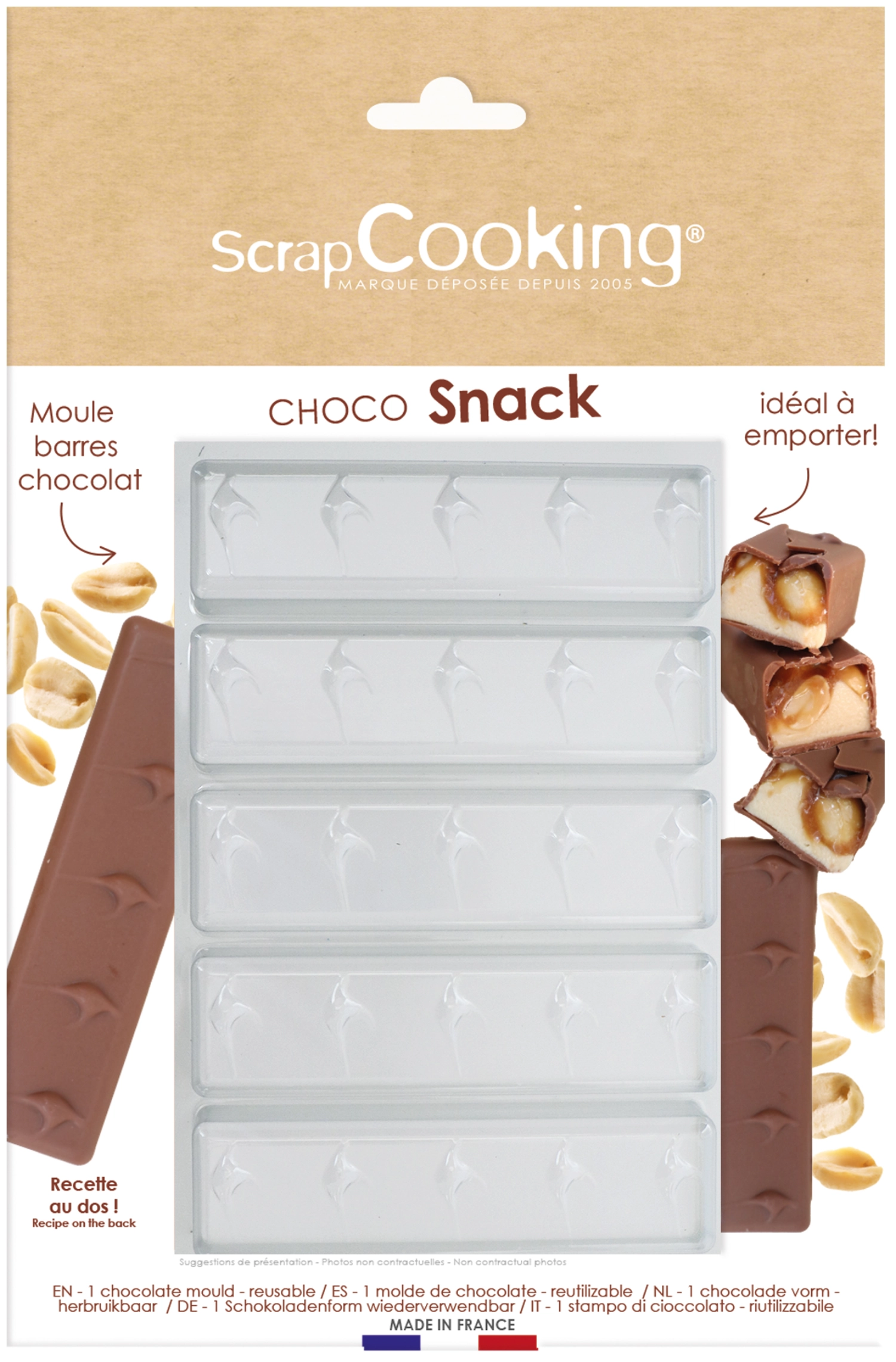 Halbart Giessform halbart für Schokolade Schoko Snack | Schokolade | Backen ...