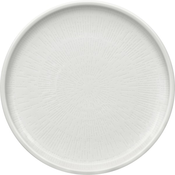 Shiro Teller flach coupe Struktur 24cm