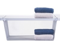 Schrankkorb Mesh silber 42.5cm
