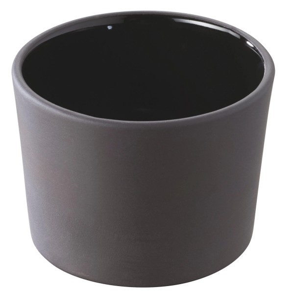 Tapas Schale, Ø8cm H:6cm, schwarz glänzend