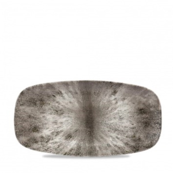 S.P. Stone Quartz Black Platte rechteckig No. 3 29.8x15.3cm