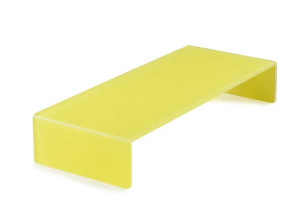 Sweety Tablar für Buffet M 44.5x19.5x8.5cm gelb Nacryl