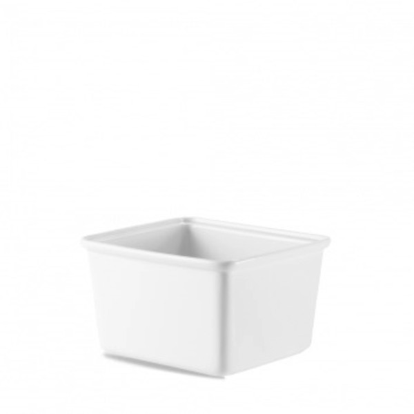 Cookware White kleine Casserole Schale 18x19.4x11.5cm 2lt