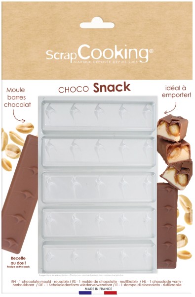 Giessform halbart für Schokolade Schoko Snack