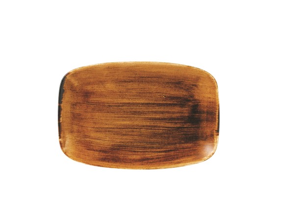 Stonecast Patina Vintage Copper Platte rechteck. 30x19.9cm