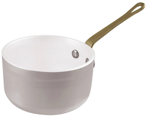 Saucenpfanne beschichtet D10cm H6cm 0.45l Alu weiss