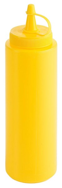 Quetschflasche gelb, 19x5 cm - 0.25l