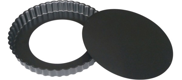 Tortenform D:28cm geriffelt Boden herausnehmbar