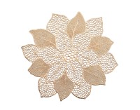 Tischset Flower gold 49x47cm