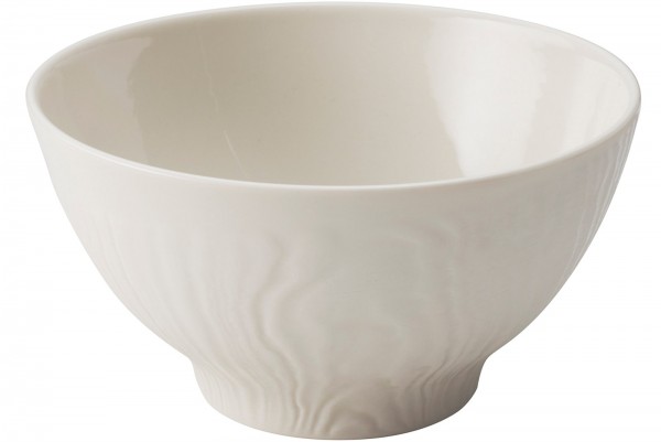 Frühstücksschüssel rund, H: 5 cm, Ø 15 cm, Elfenbein