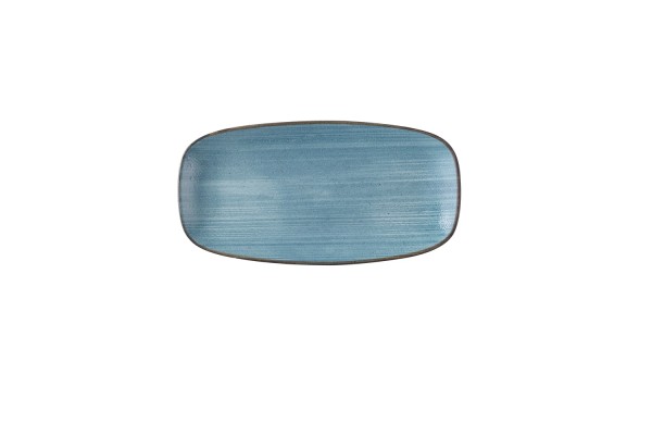 Stonecast Raw Teal Platte rechteckig 29.8x15.3cm