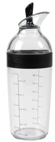GG Salatdressing Shaker gross 350ml schwarz