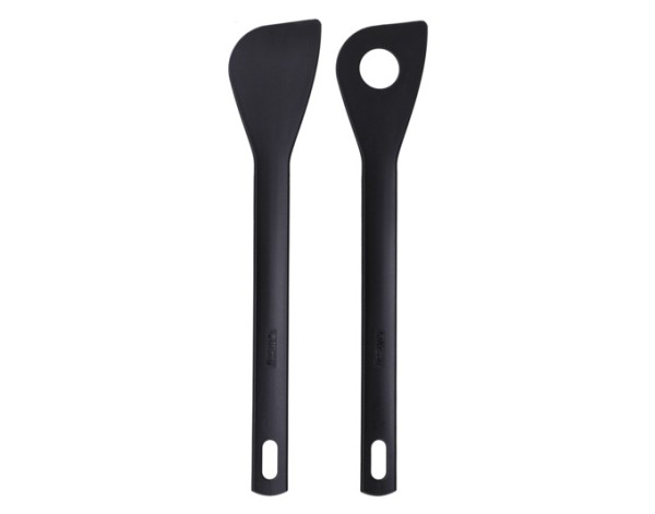Kochkellen Set 2St. schwarz