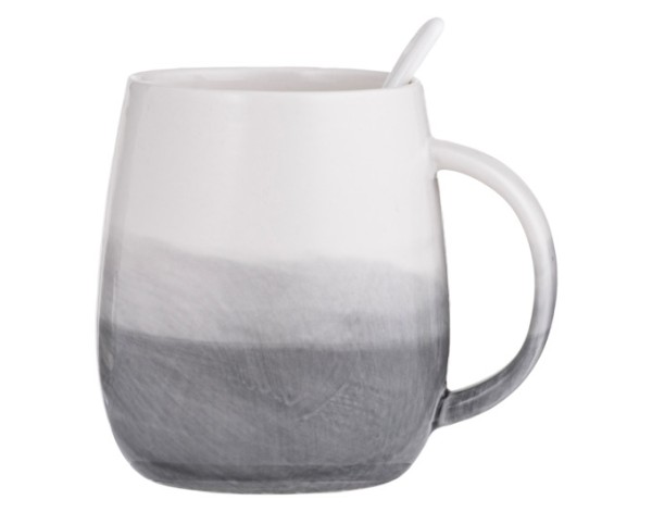 Tasse 2er Set grey 0.38l