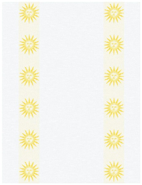 SONNE Geschirrtuch MEYER-MAYOR goldgelb 50x70cm