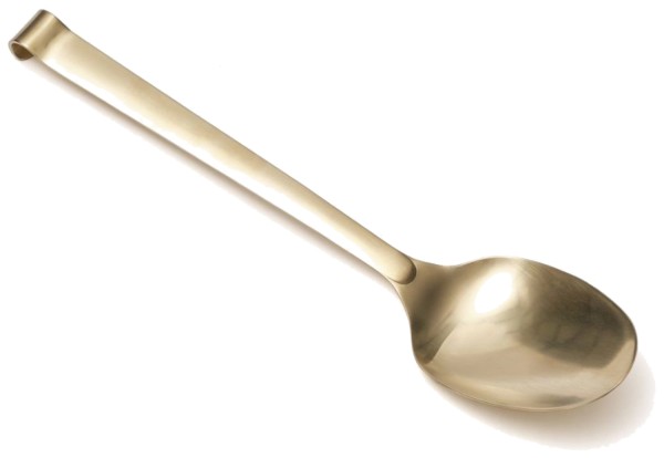 Elegant Servierlöffel 18/10 30cm Champagner