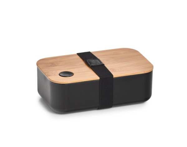 Lunchbox schwarz Bamboo