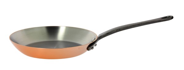 INOCUIVRE Bratpfanne Kupfer/Edelst. D:32cm Gusseisengriff