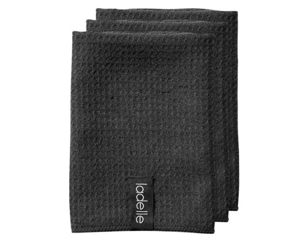 Spültuch Micro black 35 3Stk.