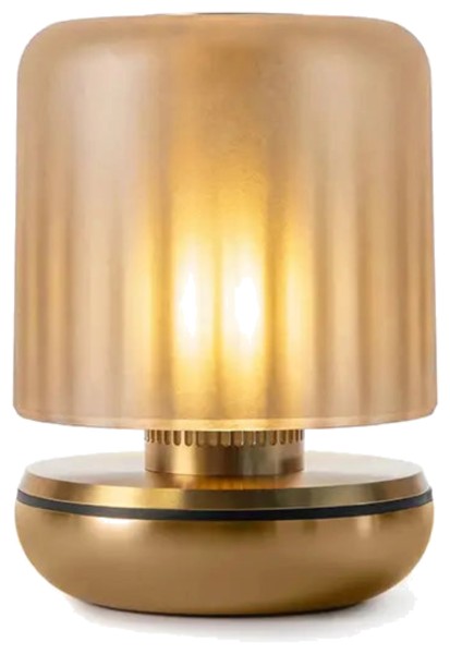 Firefly Tischlampe frosted 11.8x8.6cm gold V2