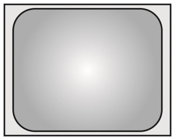 GN Schale 2/1 2cm Edelstahl