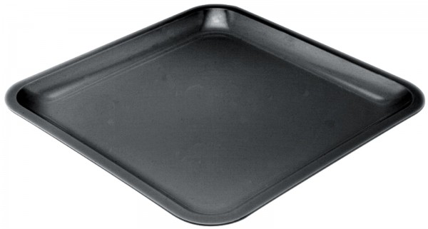 6x Seaside Platte schwarz 21.5 cm