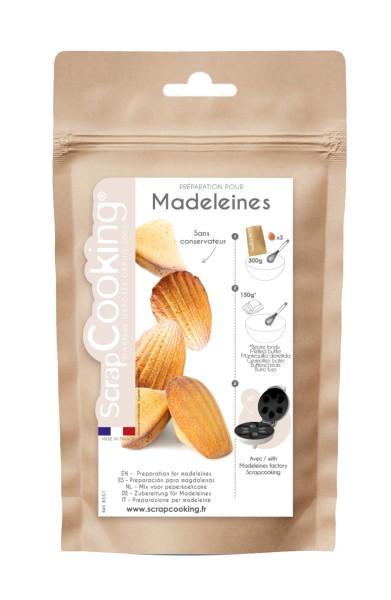 Fertigmischung für Madelaines 300g