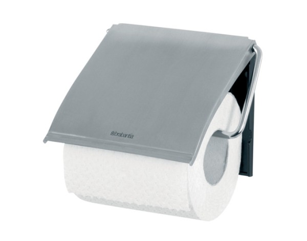 WC Papierhalter matt steel