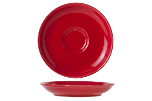 Barista Espresso/Kaffee Untere, rot, 13cm