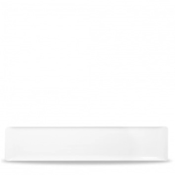 Alchmey Melamine White Buffet Tablett Rechteck 46x10cm