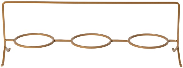 Marrakesh Halter 3 Vorspeisenteller horizontal gold