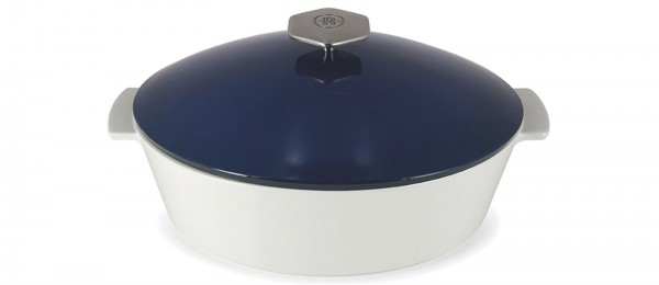 RVL 2 Kasserolle oval, 24x19.5x14 cm, 1.8 l, blau, Induktion