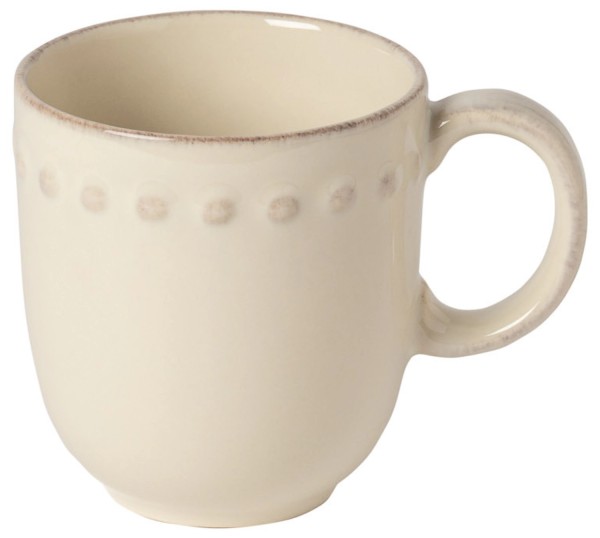 Pearl Tasse 370ml 12.7x9.1cm H10.1cm cream