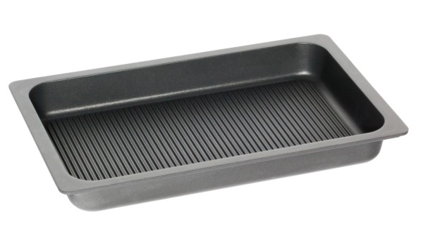 Bratplatte tief GN 1/1, H5.5cm mit Grillboden