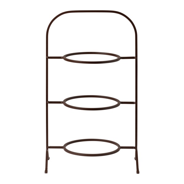The Nutcracker Etagere 3 Teller D27.5cm H47.5cm braun met.