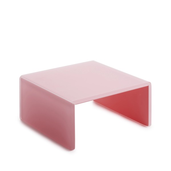 Sweety Buffet niedrig 20x20x10.5cm Nacryl rosa