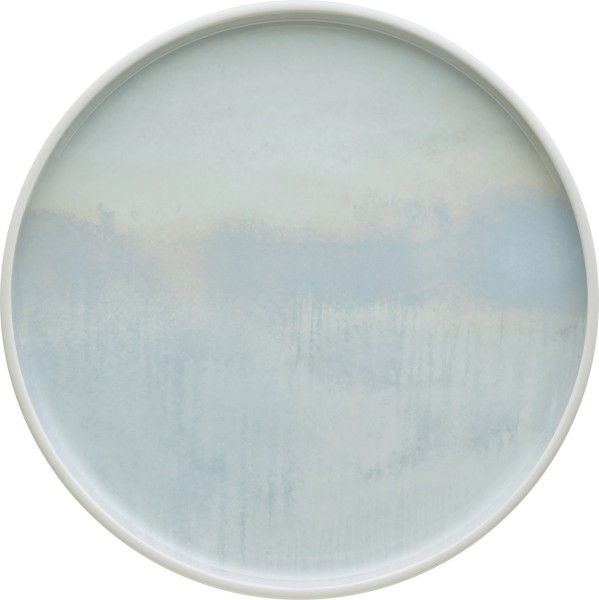 Shiro Kasumi 4 Colors Teller flach coupe glatt 28cm