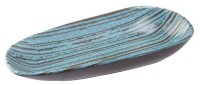 Cancun Teller 34x15.5cm blau