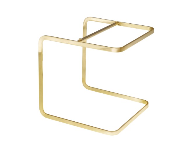 Decò Halterung Cube 20x20cm, H20cm, gold