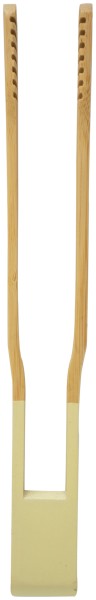 Zange geriffelt 24cm Bambus cream