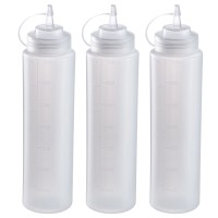 3er Set Quetschflaschen, 700 ml
