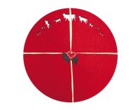 Tischs.Alpaufzug rot 4S tø35cm