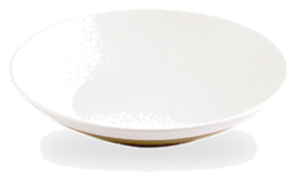 Emerge Helsinki White Schale flach D36cm Melamine