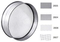 Rundsieb, Ø30cm, h:10cm Lochmass 0.5x1mm