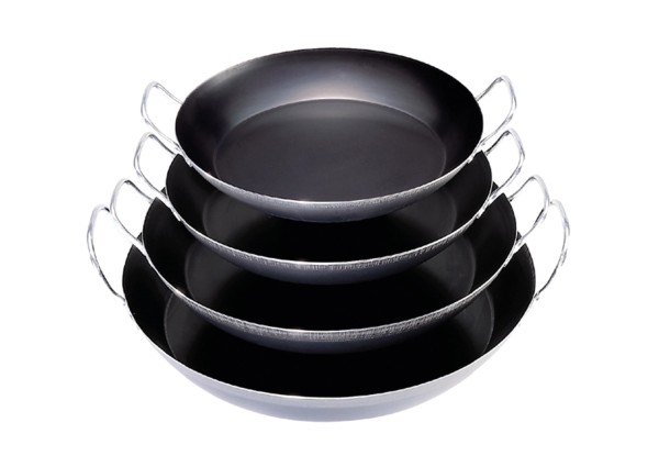 LA LYONNAISE Paella-Pfanne D:60cm mit 2 Griffen Blaustahl