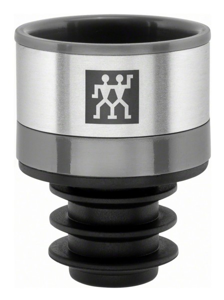 Vakuum Weinverschluss, 3x3x4cm, grau