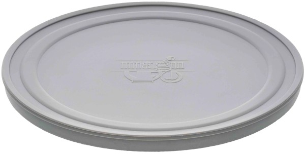 Silikondeckel 26cm grau