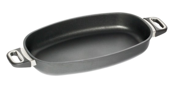 Jumbobräter 40x24cm, H7cm m. Seitengriffe